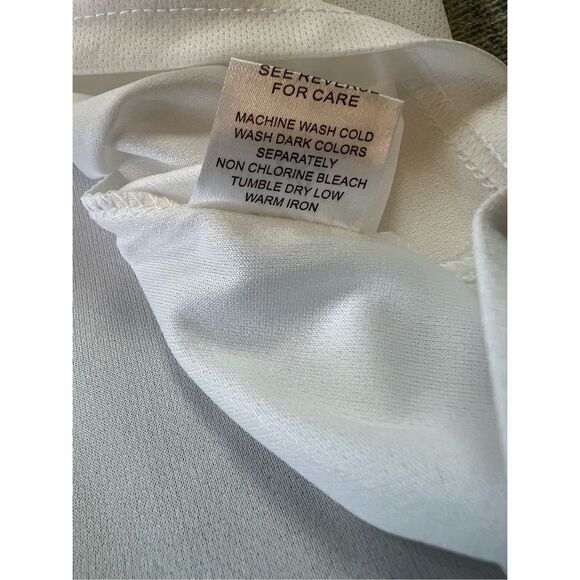 NWT! Galaxy By Harvic White Athletic Tank Top 2XL - Picture 6 of 7